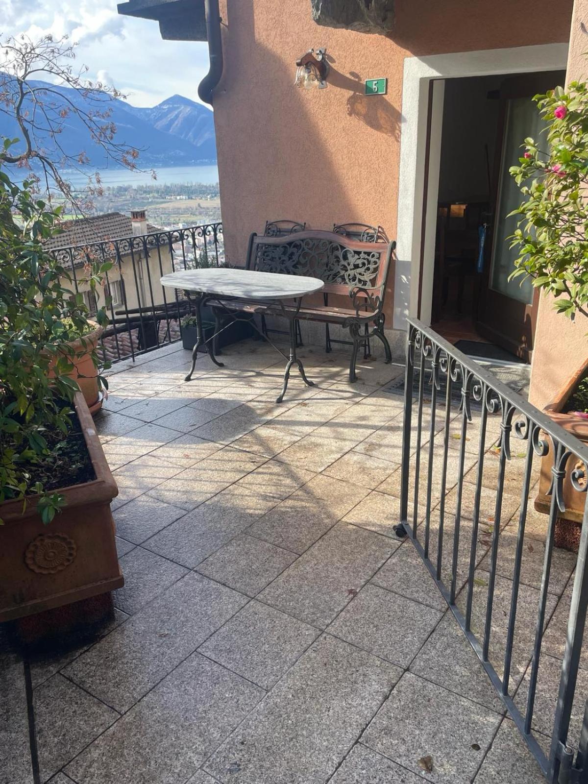 Apartamento Panoramic Orselina Exterior foto